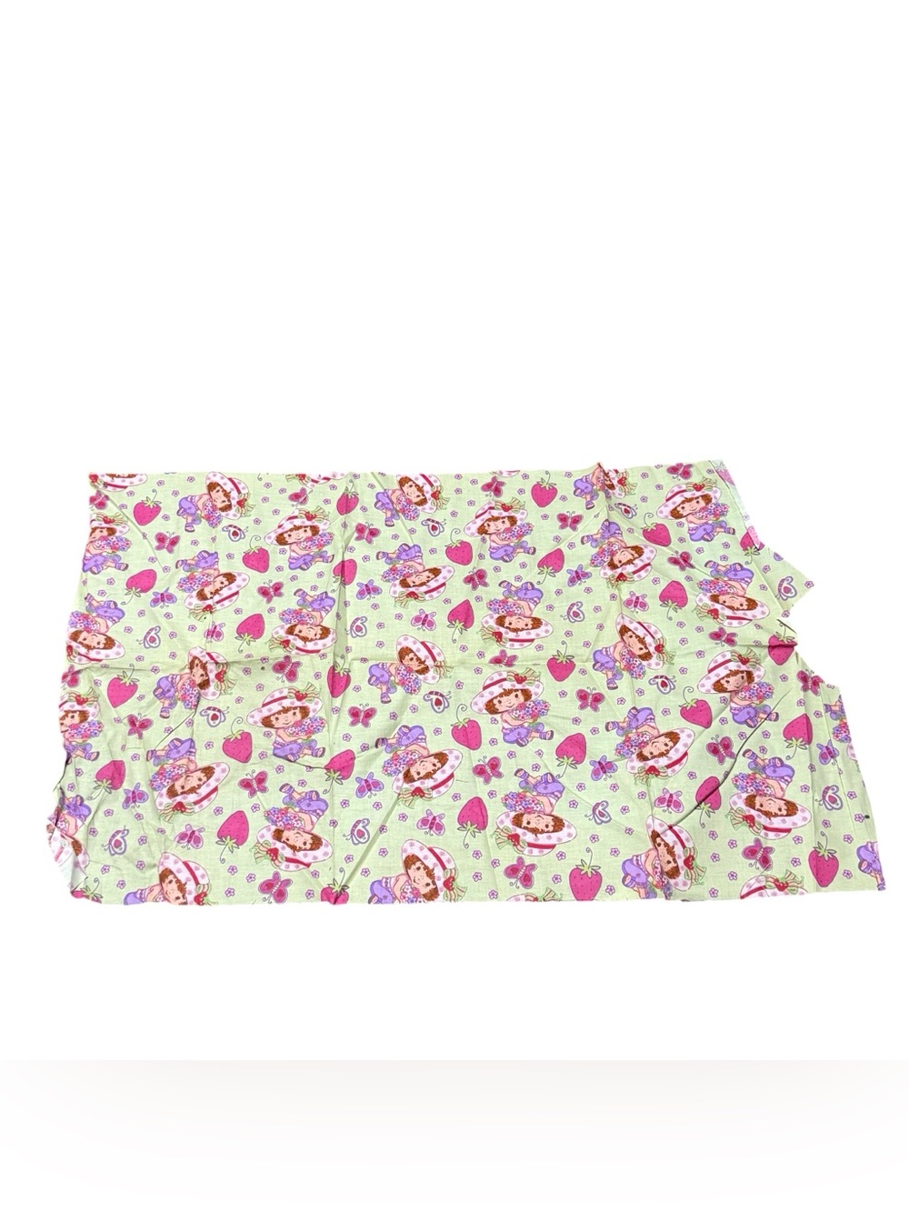 Vintage Strawberry Shortcake Fabric Remnants - Picture 11 of 13